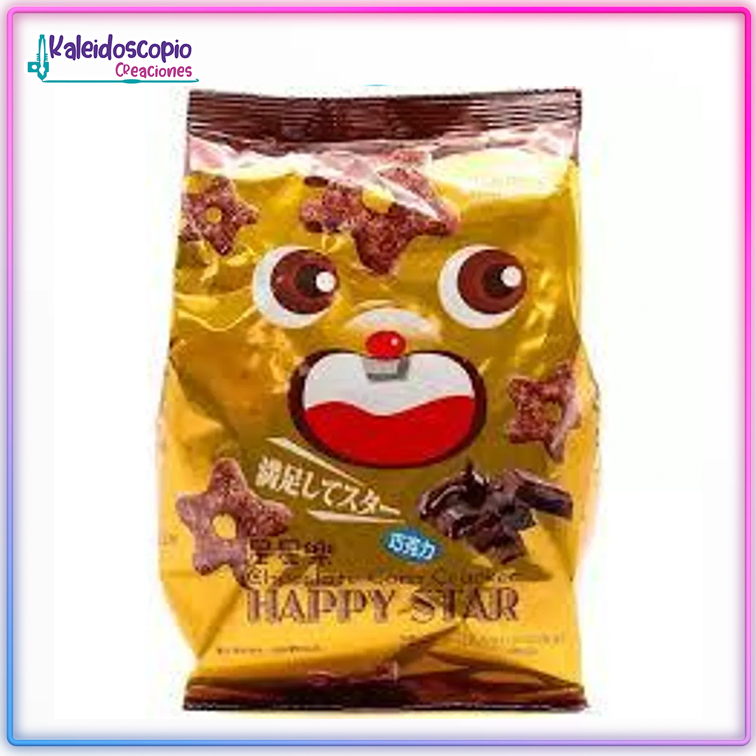 Happy Star Chocolate Corn Cracker