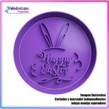 Happy Easter - Cortador de Galletas y Fondant