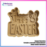 Happy Easter 2 - Cortador de Galletas y Fondant