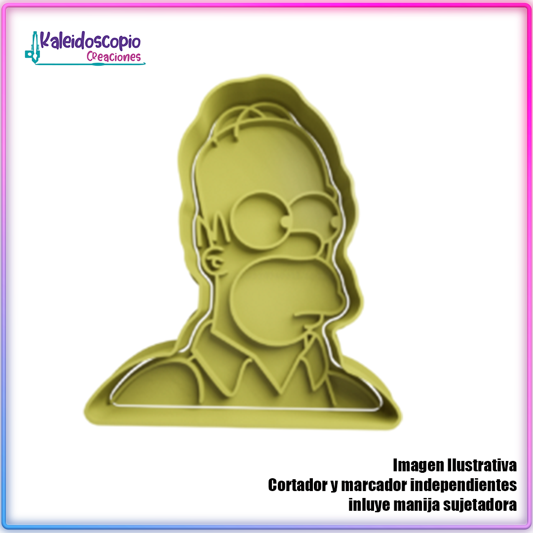 Homero Simpson Cortador De Galletas