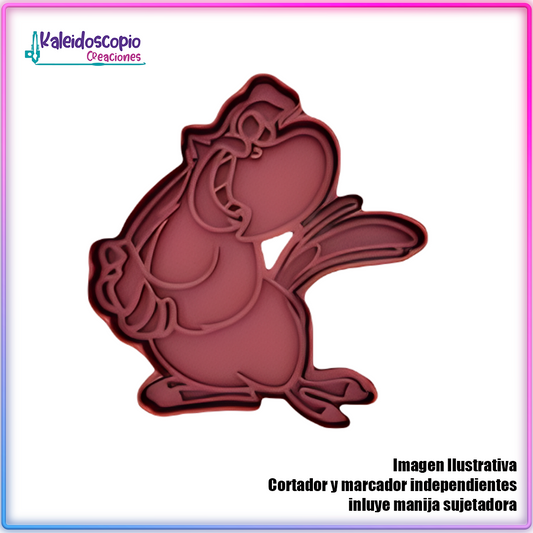 Iago Sirenita Cortador de Galleta y Fondant