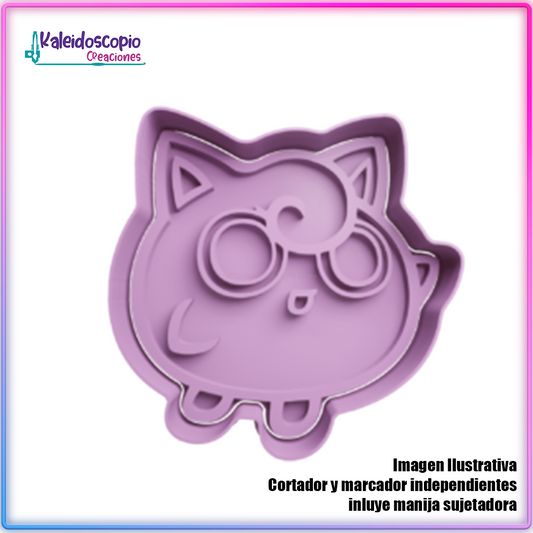 Jigglypuff Pokemon - Cortador de Galletas y Fondant