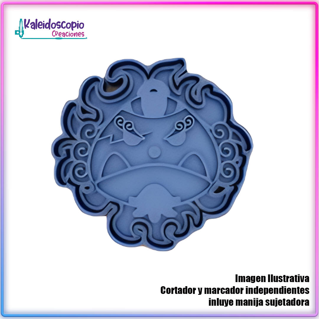 Jinbe One Piece Calavera Cortador de Galleta y Fondant