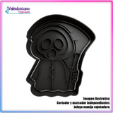 La Parca Hallowen Cortador de Galletas y Fondant