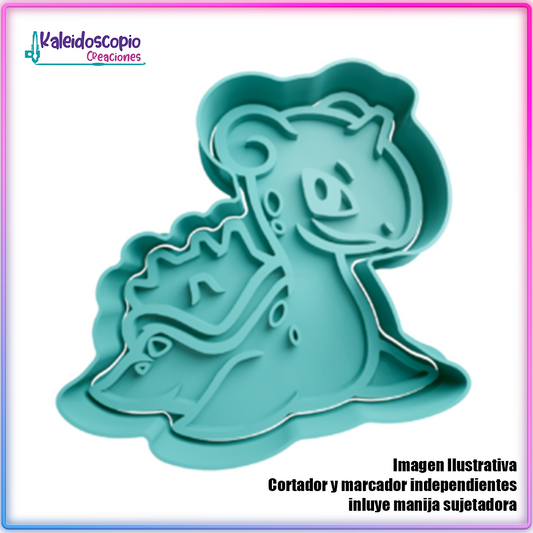 Lapras Pokemon - Cortador de Galletas y Fondant