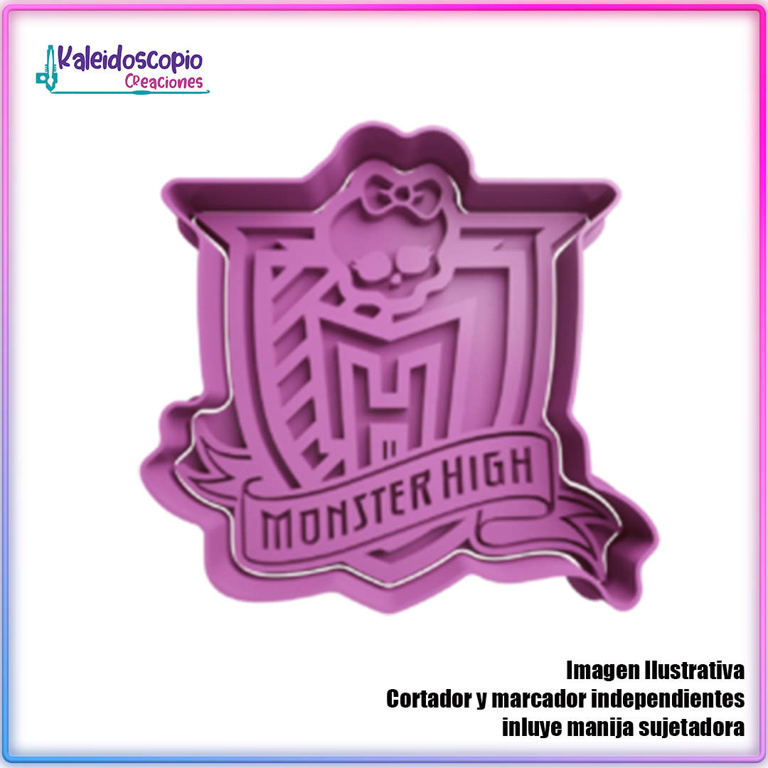 Logo de Monster High Cortador De Galletas