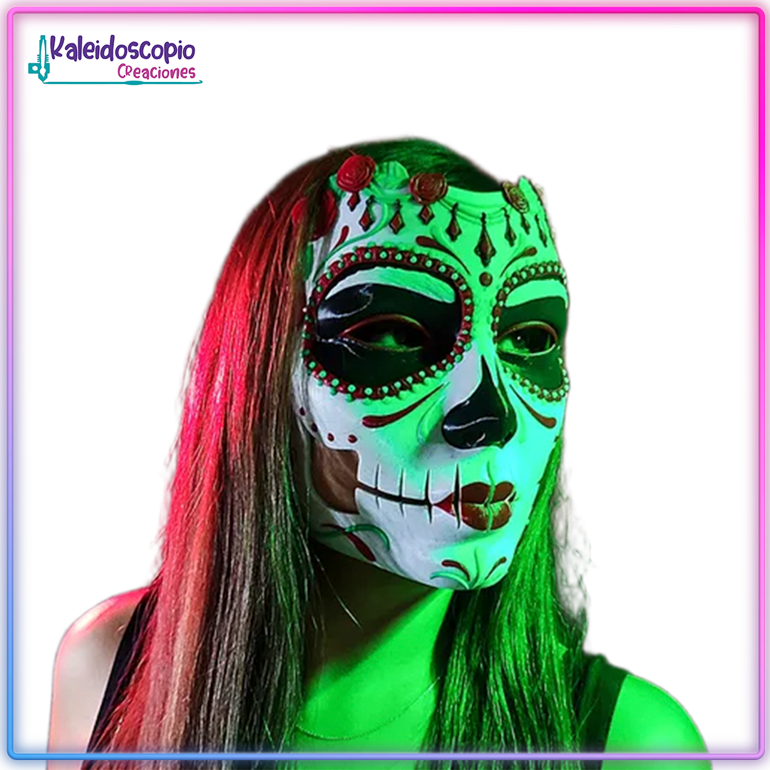 Mascara Catrina Mandibula Movible