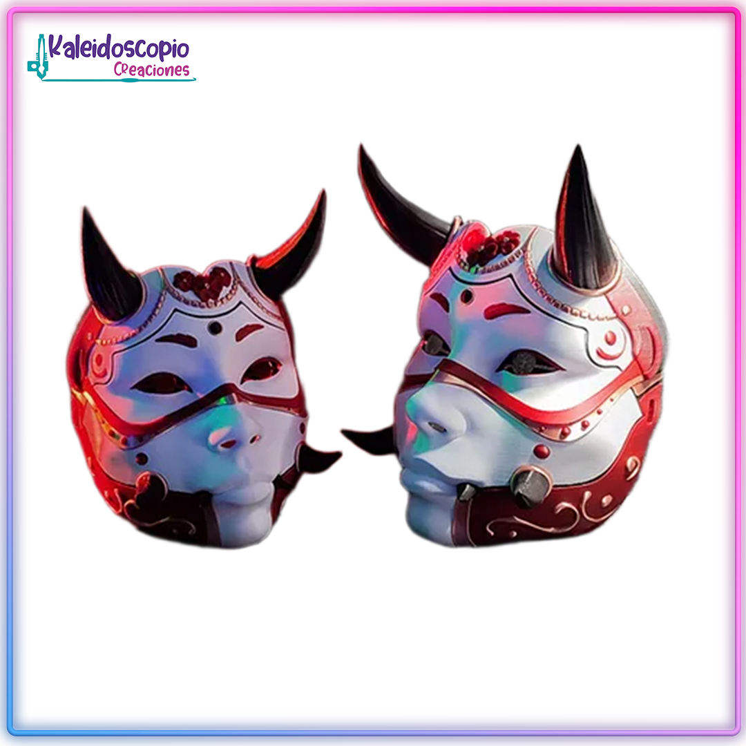 Mascara Hannya Mandibula Movible