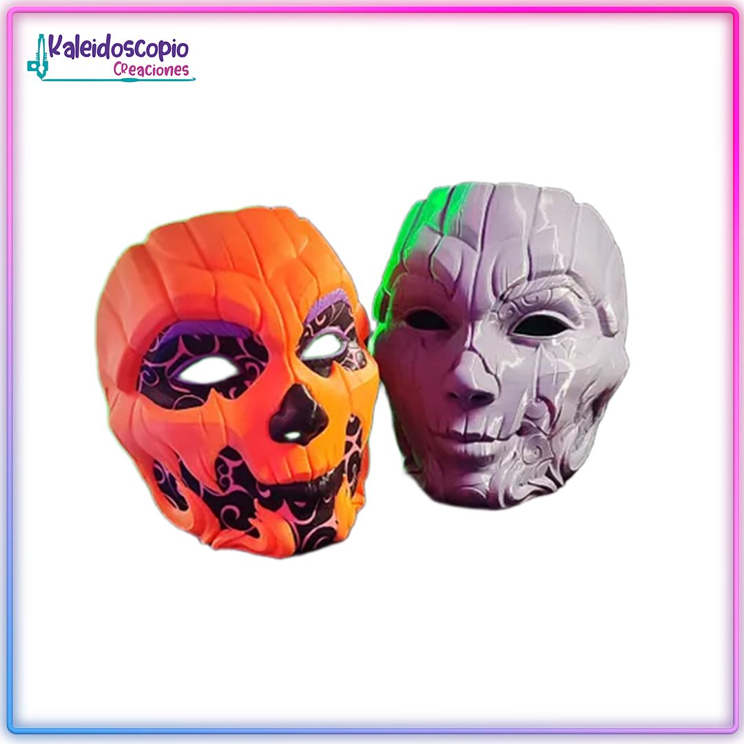 Mascara Calabaza Mandibula Movible