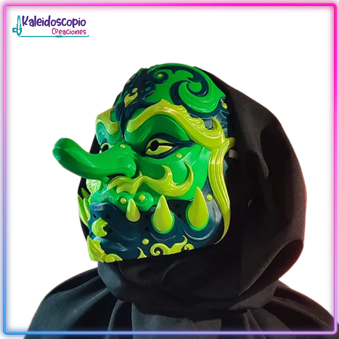 Mascara TENGU Mandibula Movible