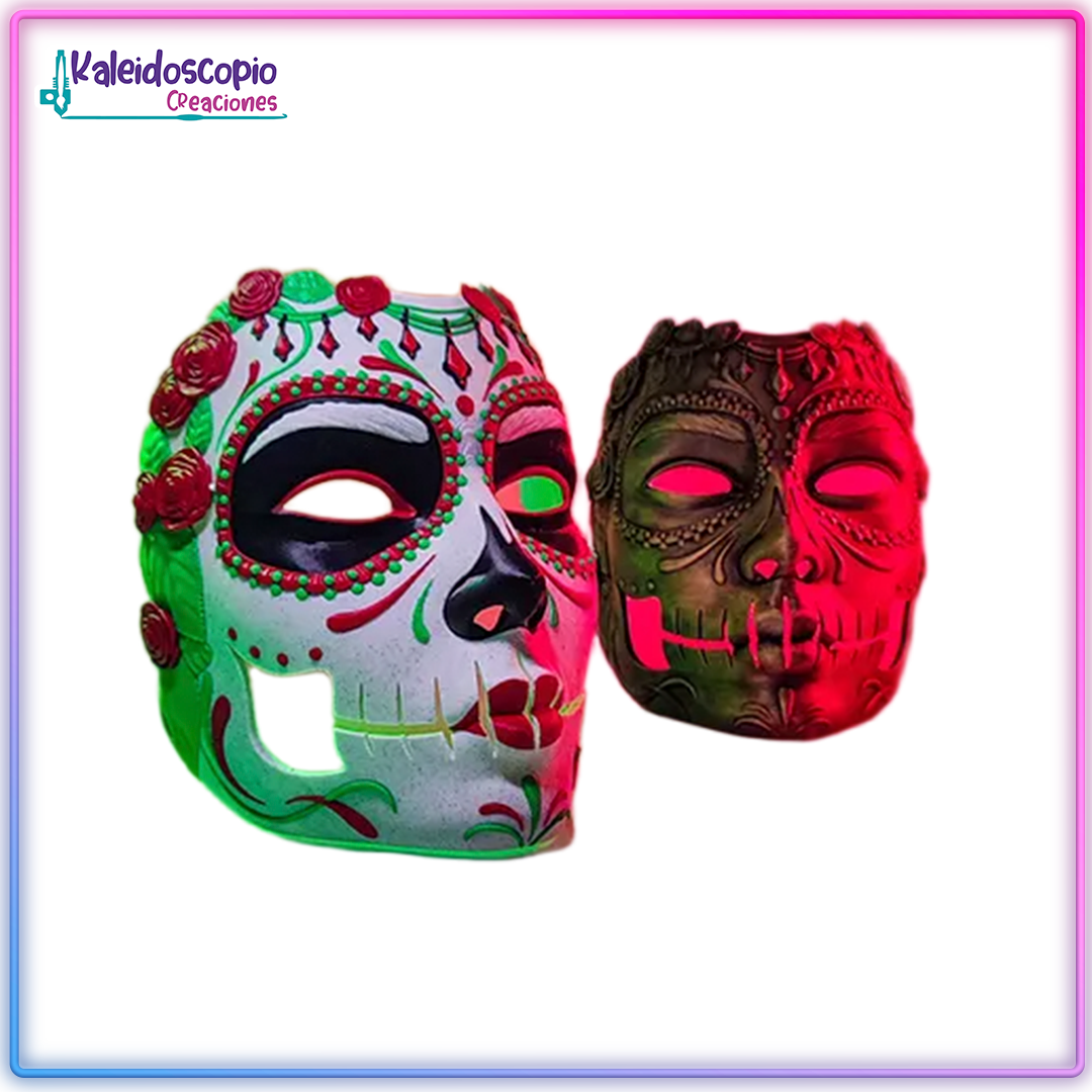 Mascara Catrina Mandibula Movible
