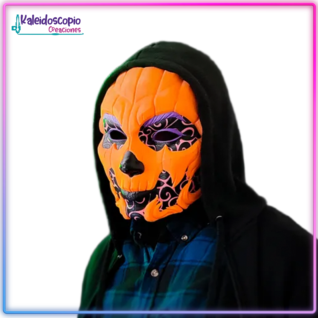 Mascara Calabaza Mandibula Movible