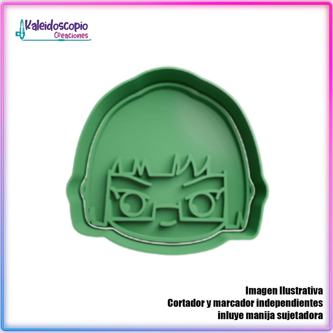 Maki Zenin Chibi Cortador de Galletas y Fondant