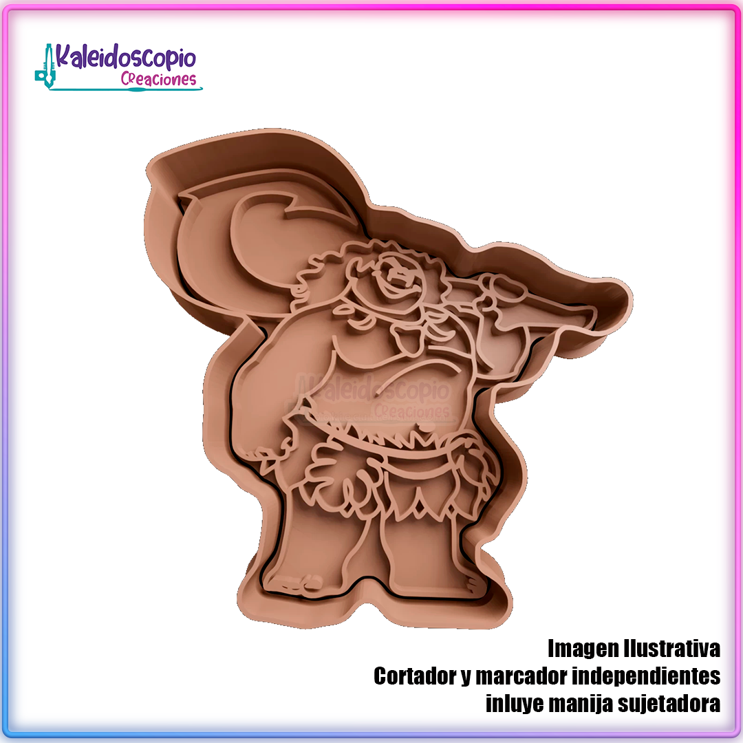 Maui Completo - Cortador para galletas y fondant