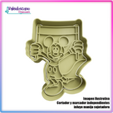 Mickey Mouse Cartel Cortador De Galletas