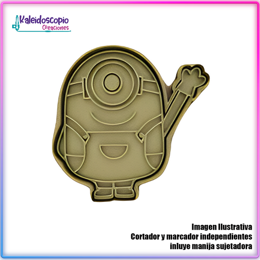 Minion 2 Cortador de Galleta y Fondant