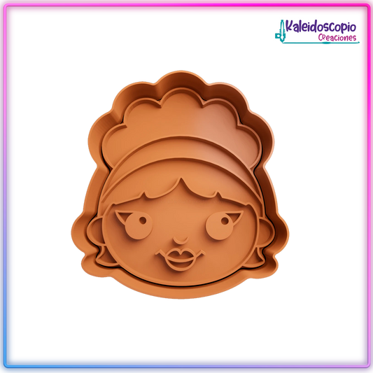 Miss Argentina Cortador de Galleta y Fondant