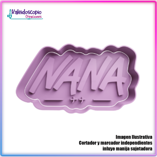NANA Logo - NANA - Cortador de Galletas y Fondant