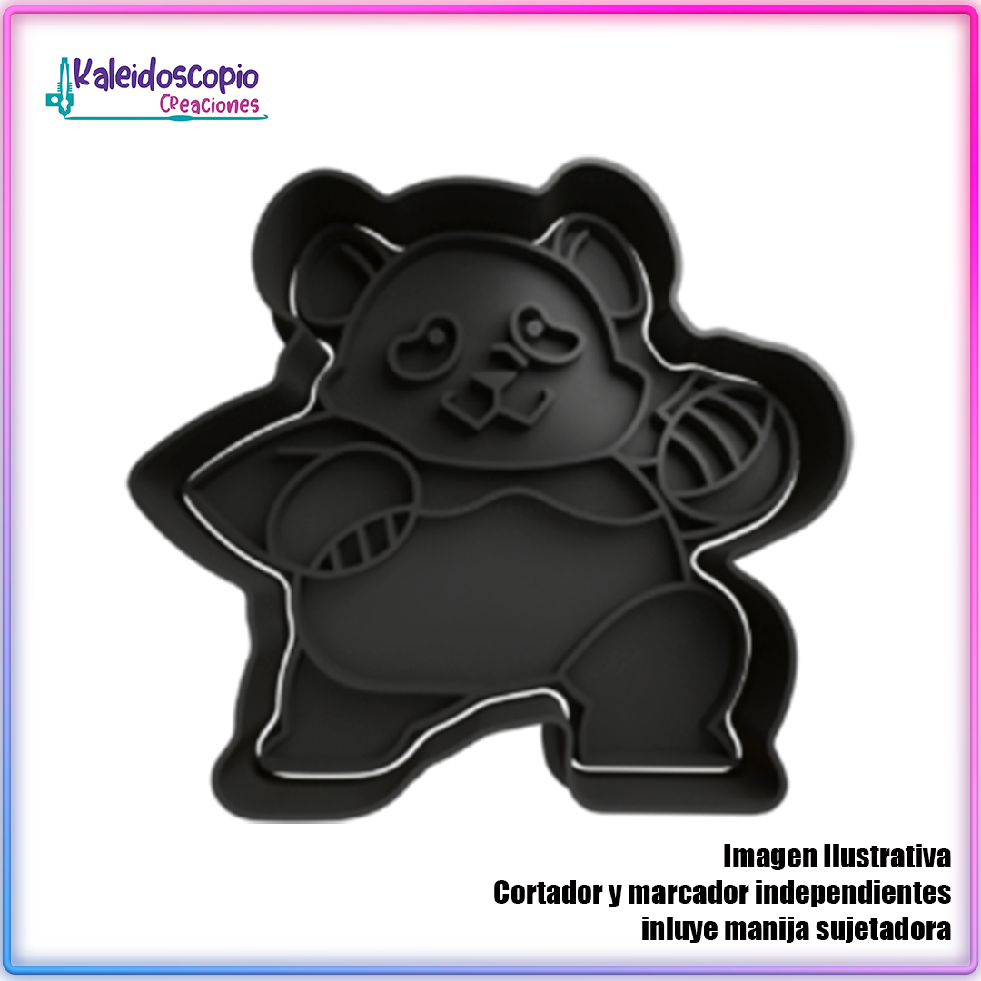 Panda Jujutsu Kaisen Cortador De Galletas