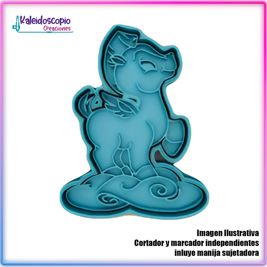 Pegaso Bebe Cortador de Galleta y Fondant