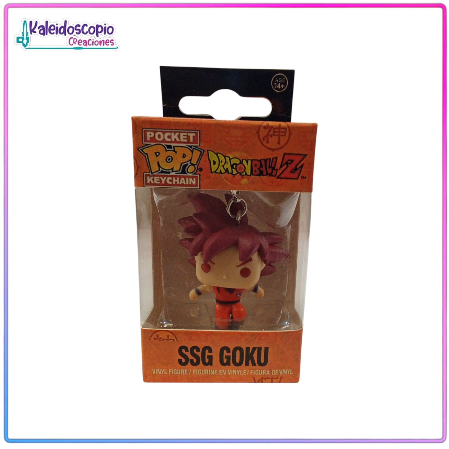 Funko Pop Llavero Goku Dios