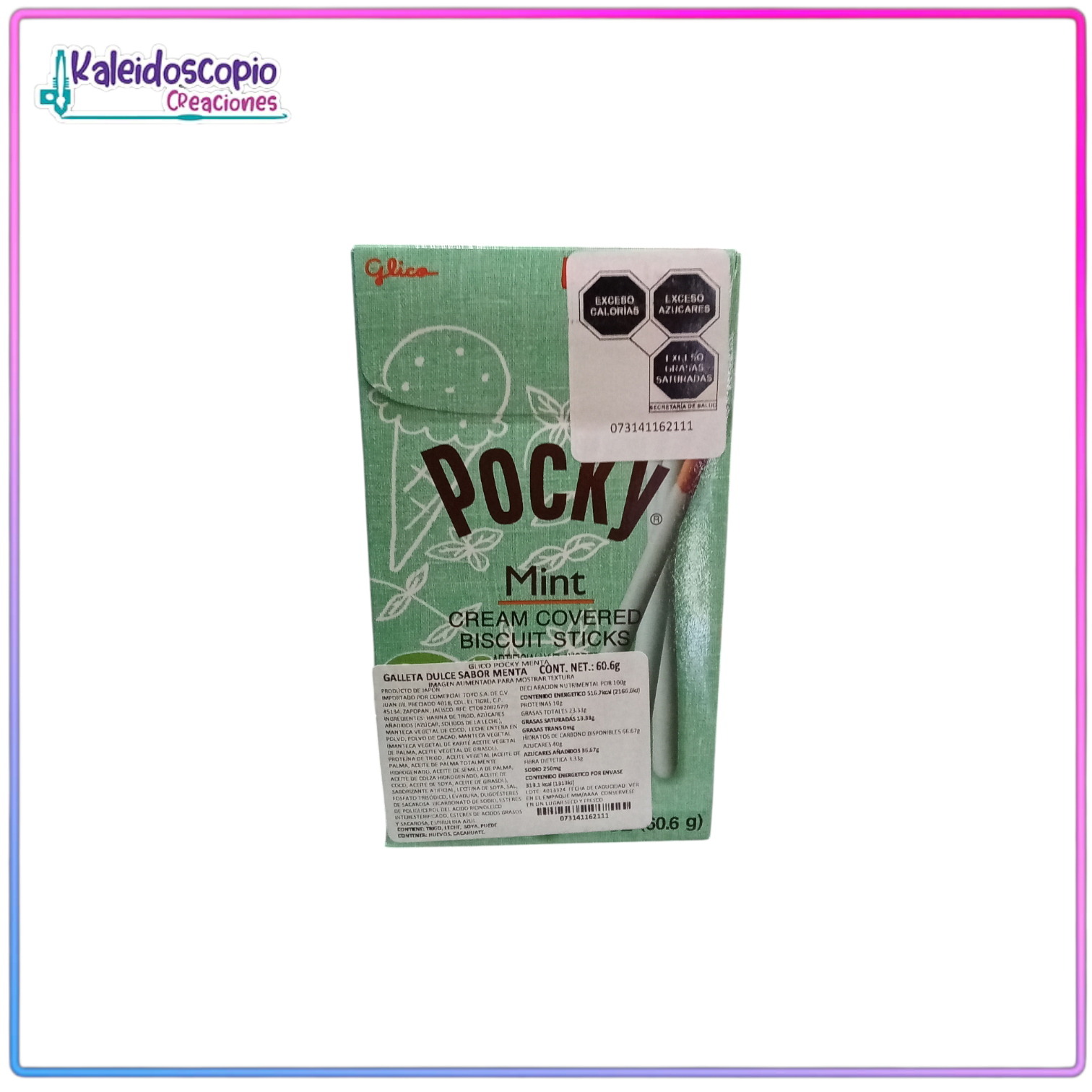 Pocky Helado de Menta, Glico 46 g