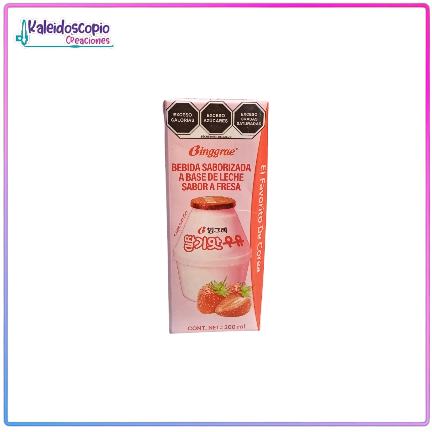 Lechita Sabor Fresa BINGGRAE