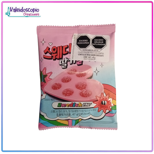 Gomitas Fresa con Chocolate
