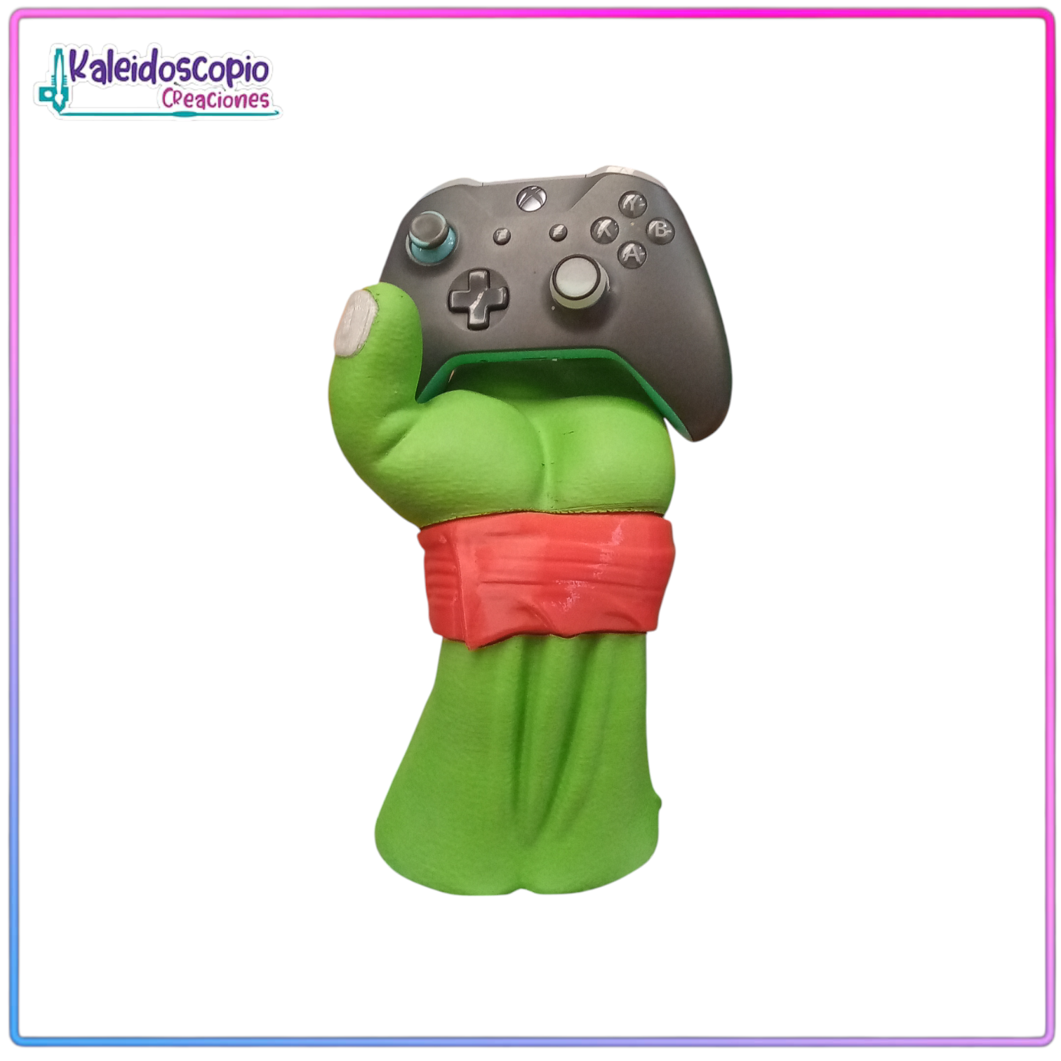 Soporte para Control Mano Tortugas Ninjas – Kaleidoscopio Creaciones