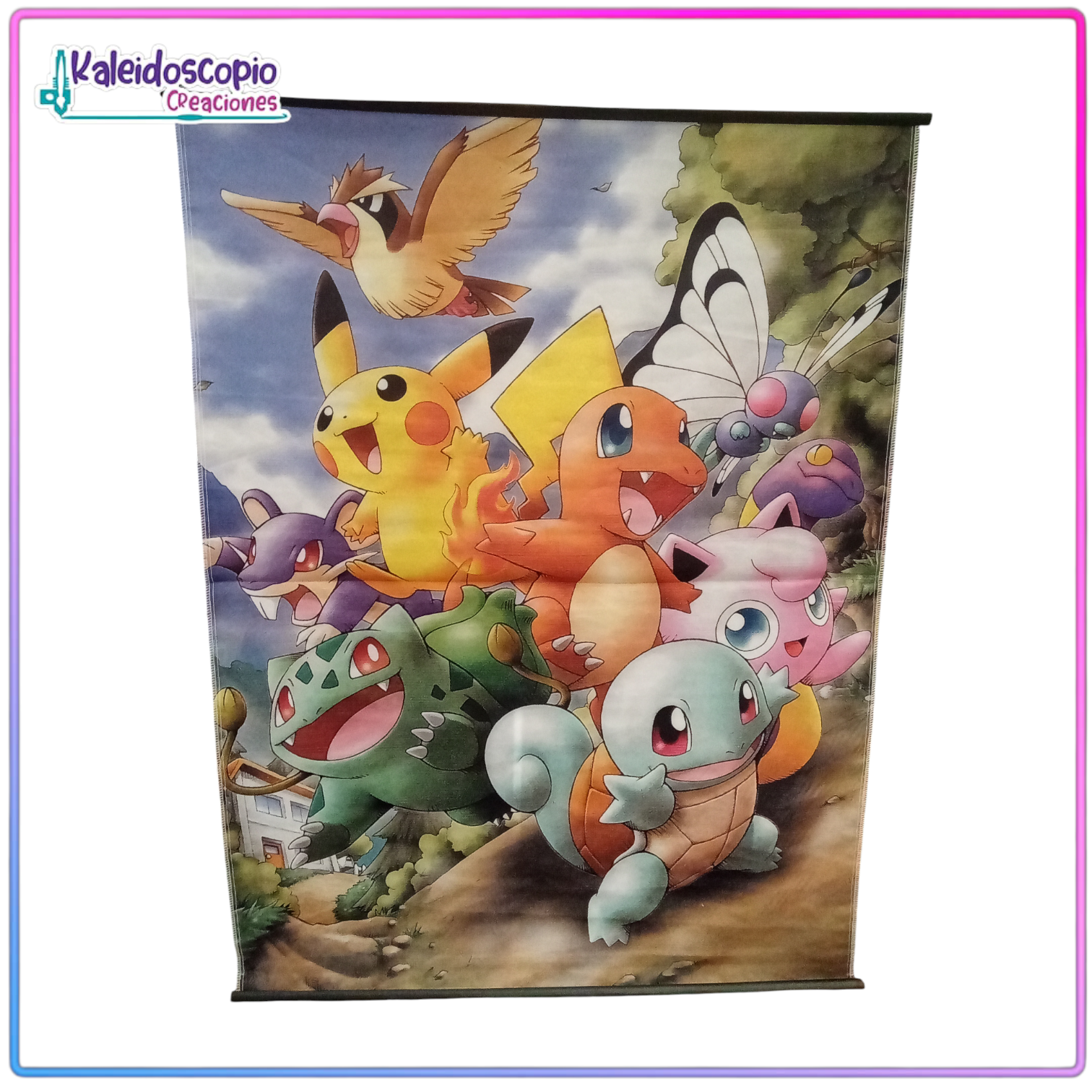 Estandarte de Pokemones Kanto