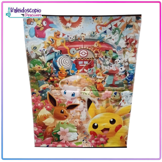 Estandarte de Tela Pokemones Ash