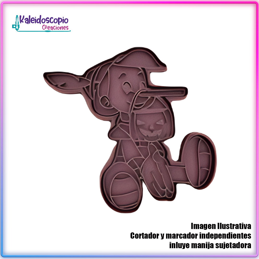 Pinocho Disney Cortador de Galleta y Fondant