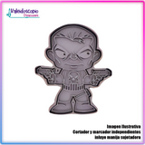 Punisher Marvel Cortador de Galleta y Fondant