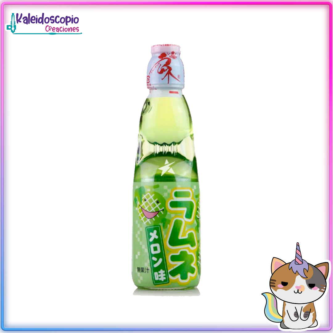 Hata Ramune Sabor Melon 200ml