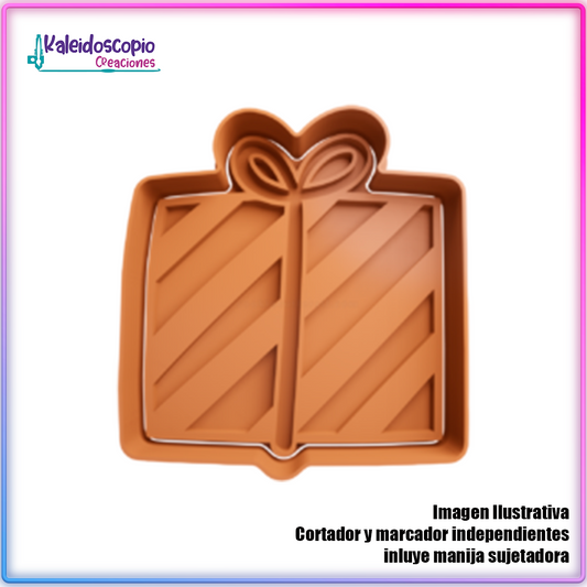 Regalo de Navidad 2 - Cortador de Galletas y Fondant