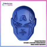 Capitan America Rostro - Avengers