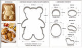 Cortador Teddy 20 CM