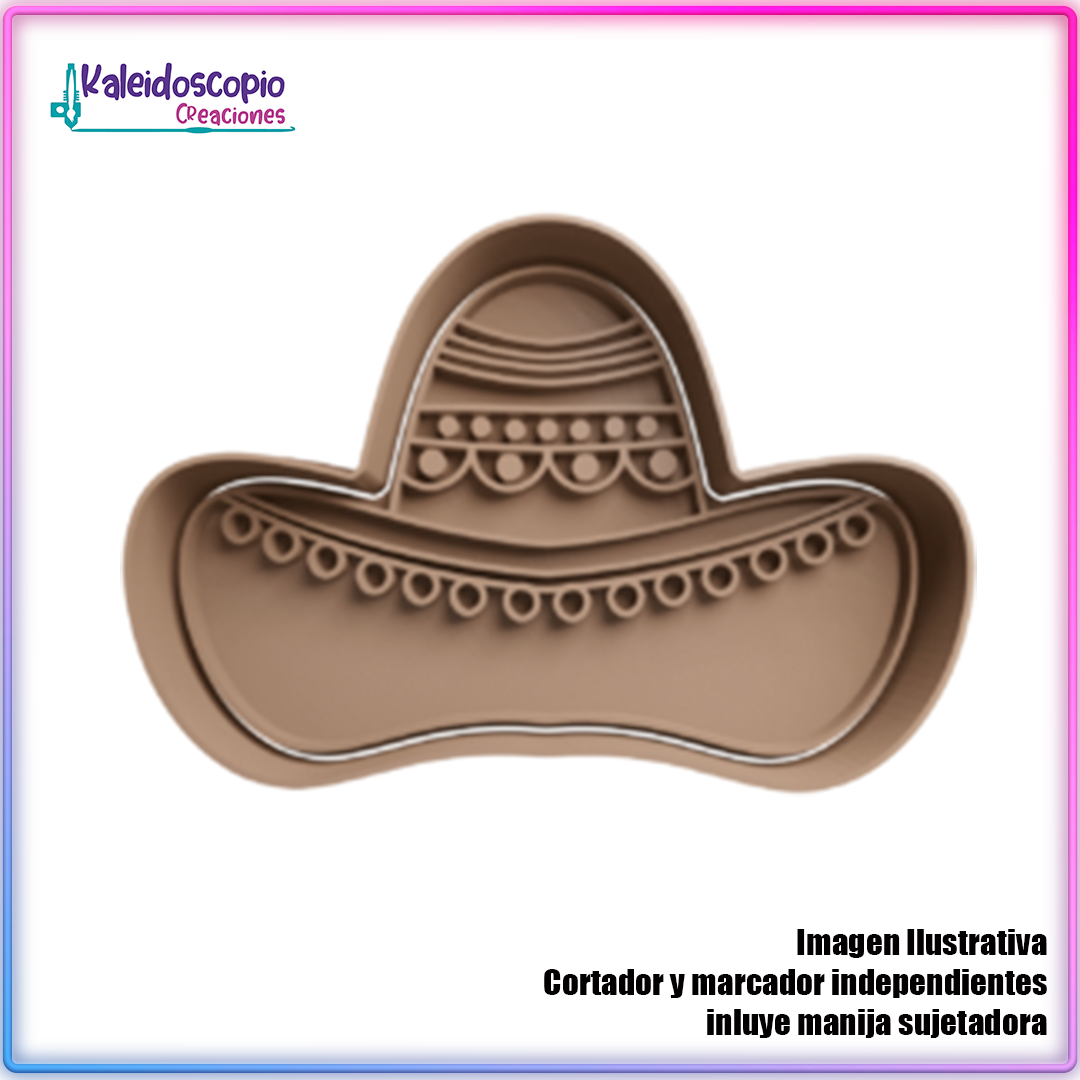 Sombrero Mexicano Cortador De Galletas