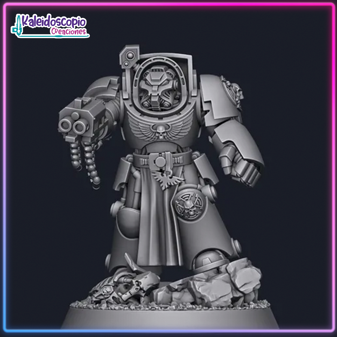 Terminador de Blindaje Pesado - Minis WAR HAMMER