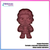 Tom Holland Spiderman Cortador de Galleta y Fondant