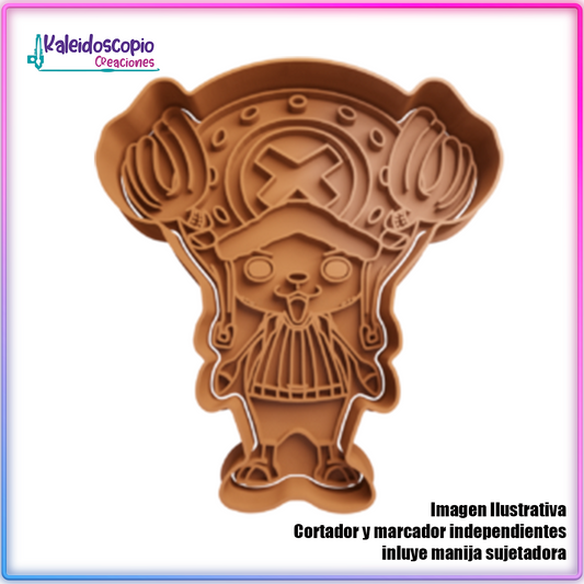 Tony tony chopper - Cortador para galletas y fondant