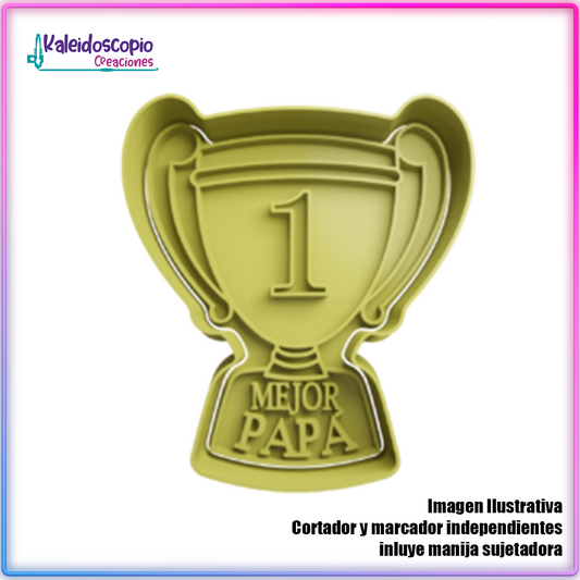 Trofeo Al Mejor Papa Cortador De Galletas