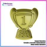 Trofeo Al Mejor Papa Cortador De Galletas