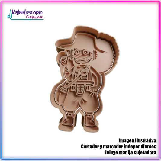 Usop - Cortador para galletas y fondant