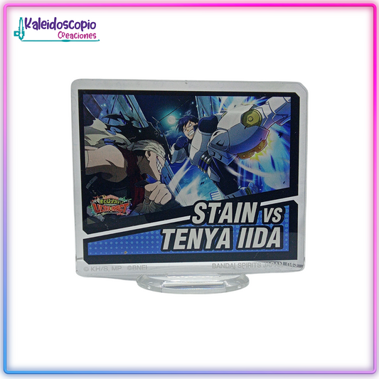 Stain Vs Tenya IIda My Hero Academia - Acrilico Bandai