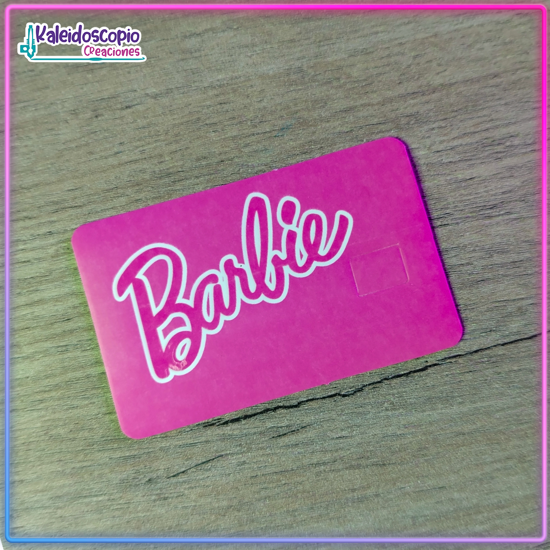 Barbie Sticker para tarjeta