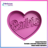 Corazón Barbie Cute