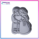 Pareja de Bodas Cortador para galletas