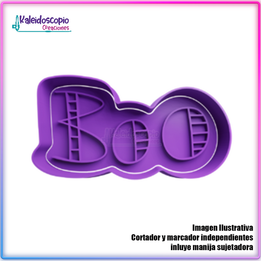 Boo Cortador para galletas y fondant