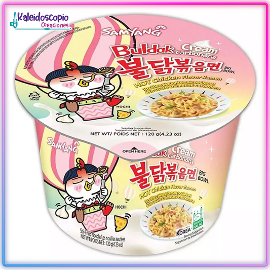 Samyang Buldak Ramen Hot Chicken Carbonara Cream - Big Bowl